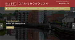 Desktop Screenshot of investgainsborough.com